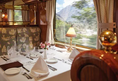 Peru train journey