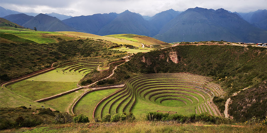 Moray Terraces of sacred valley